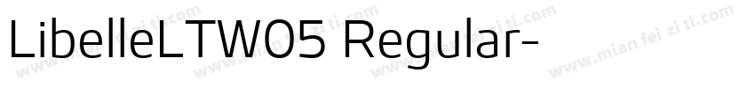 LibelleLTW05 Regular字体转换